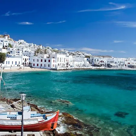 Mykonos 3 Bedroom Luxury Private Pool Views Villa