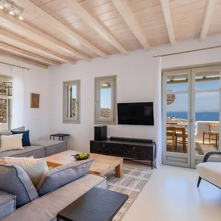 ヴィラ Mykonos 3 Bedroom Luxury Private Pool Views Fanari