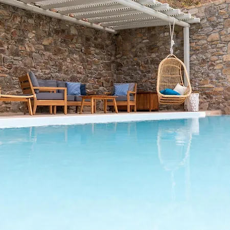 ヴィラ Mykonos 3 Bedroom Luxury Private Pool Views