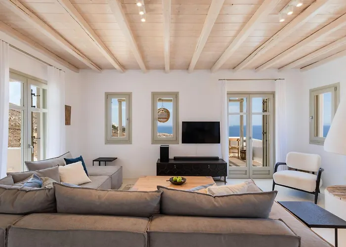 Mykonos 3 Bedroom Luxury Private Pool Views Villa *